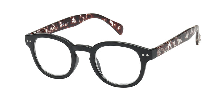 Readers R368+200 Casual and Fun Keyhole Oval Unisex Frame Single Power