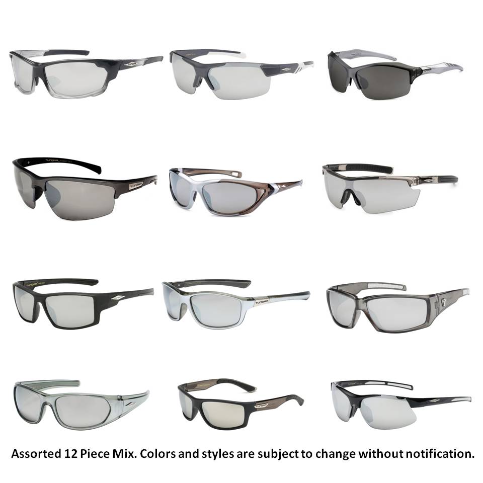 Tundra Athletic Sunglasses - 36 Pieces Assortment