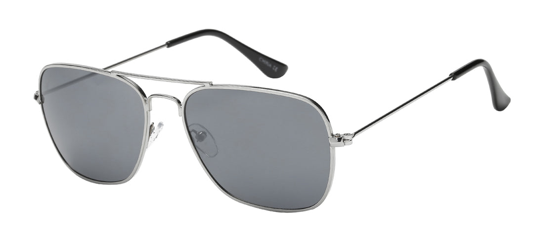 Air Force 8AF112-MIX Chic and Fashionable Square Aviator Unisex Sunglasses