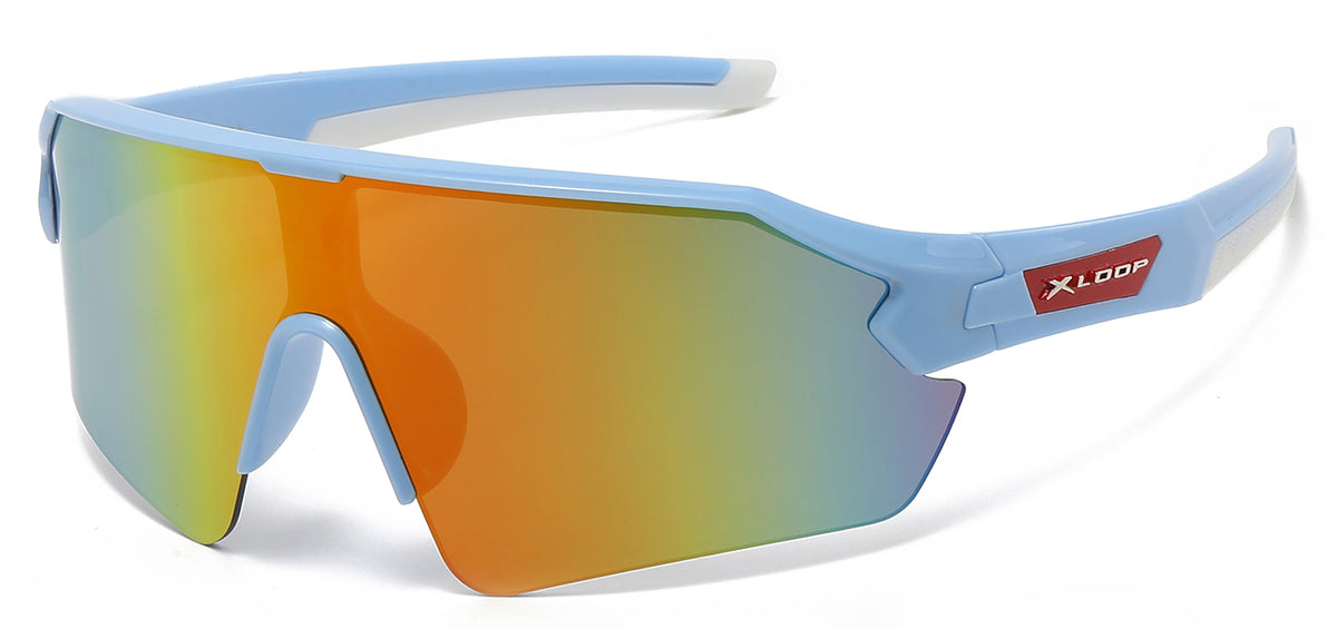 XLoop Mens Womens Sports Designer Sunglasses Free Pouch - GM X5