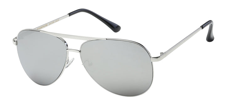 Air Force 8AV596 Contemporary Flat Metal Teardrop Aviator Unisex Sunglasses
