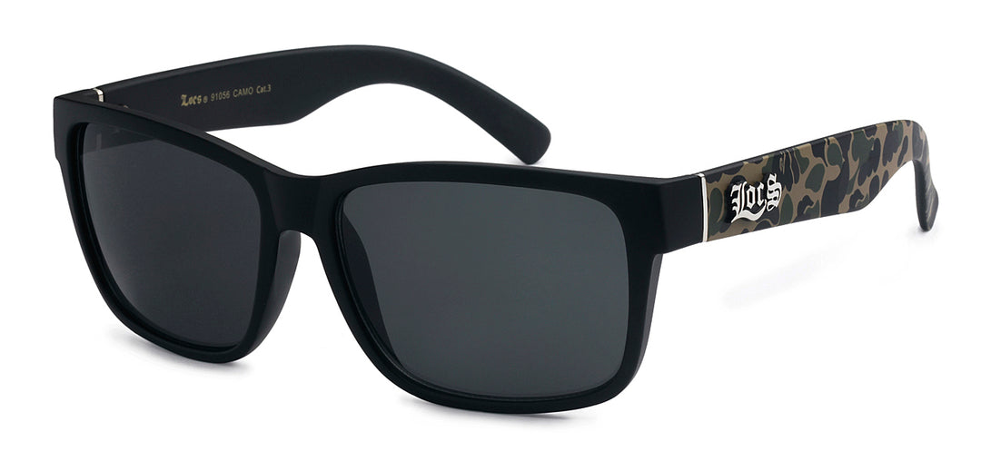 Locs 8LOC91070-CAMO Black Camouflage Locs Hardcore Shades