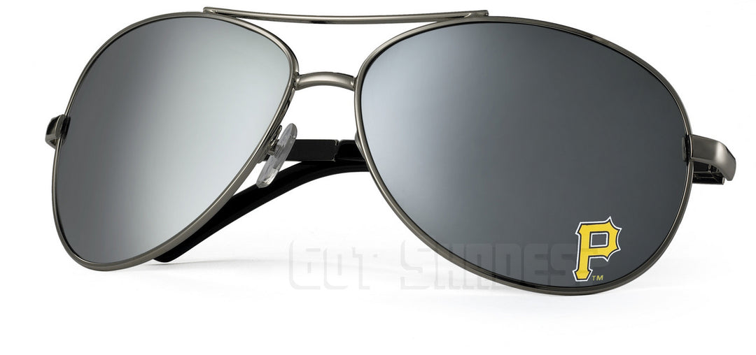 MLB Pittsburgh Pirates Sunglasses - Aviator (Single Piece)