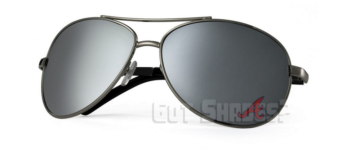 MLB Atlanta Braves Sunglasses - Aviator (Single Piece)