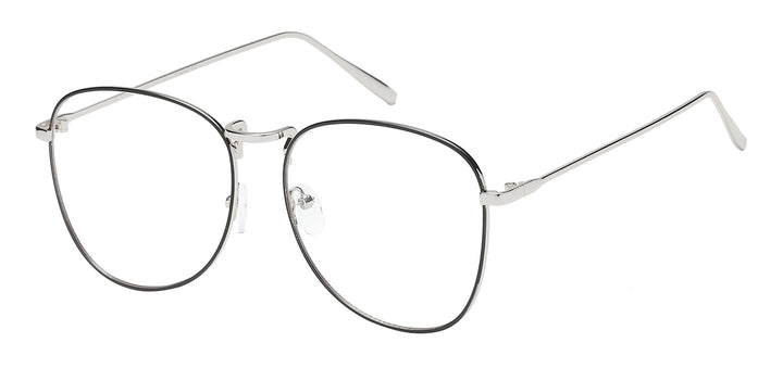 Nerd Eyewear NERD-1209 Clear Fashionable Classic Square Frame Unisex Fashion Accessory Glasses