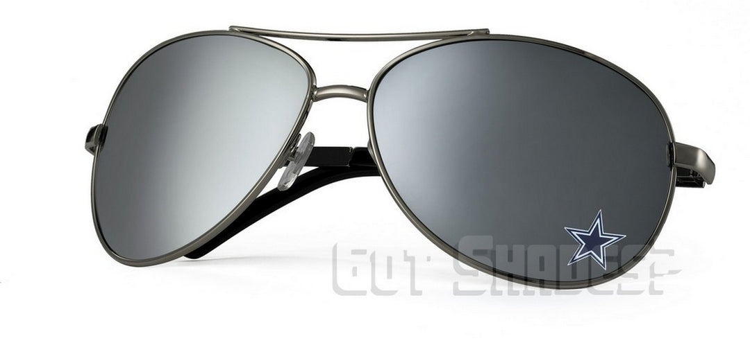 NFL Dallas Cowboys Sunglasses-Aviator (Single Piece)