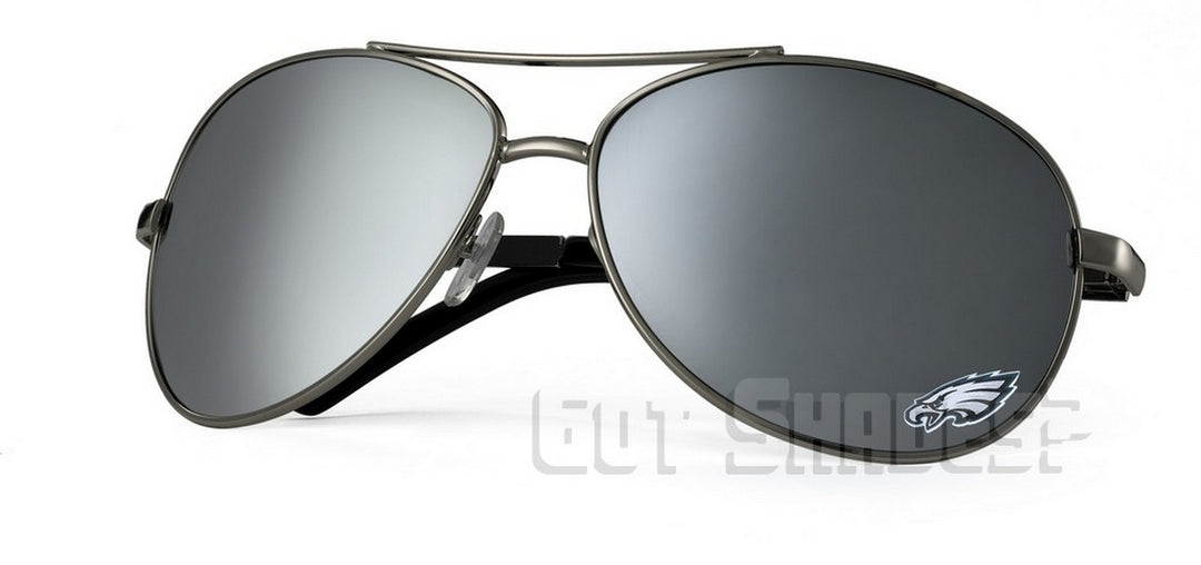 NFL Philadelphia Eagles Sunglasses-Aviator (Single Piece)
