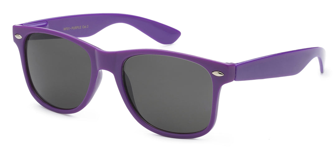 Retro Rewind WF01-PURPLE Unisex Sunglasses