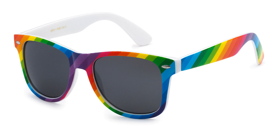 Retro Rewind Wf01-RNB Rainbow Sunglasses