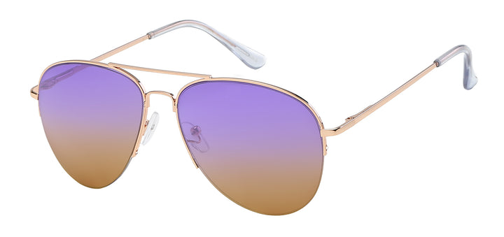 Air Force 8AF110-OCE Semi Rimless Aviator Frame with Spring Temple and Ocean Lens