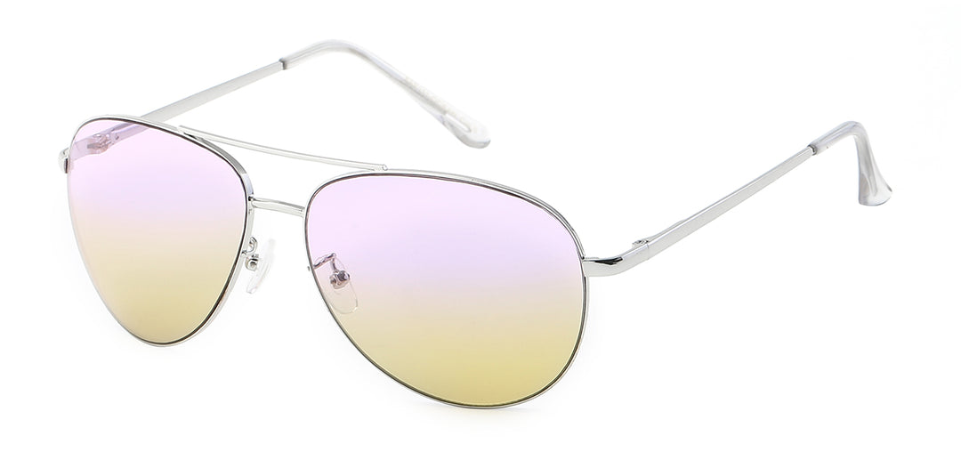 Air Force 8AF111-OCEAN Modified Curved Aviator Frame with Spring Temple and Ocean Lens