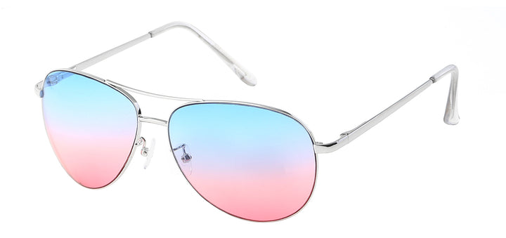 Air Force 8AF111-OCEAN Modified Curved Aviator Frame with Spring Temple and Ocean Lens