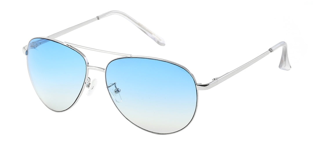 Air Force 8AF111-OCEAN Modified Curved Aviator Frame with Spring Temple and Ocean Lens