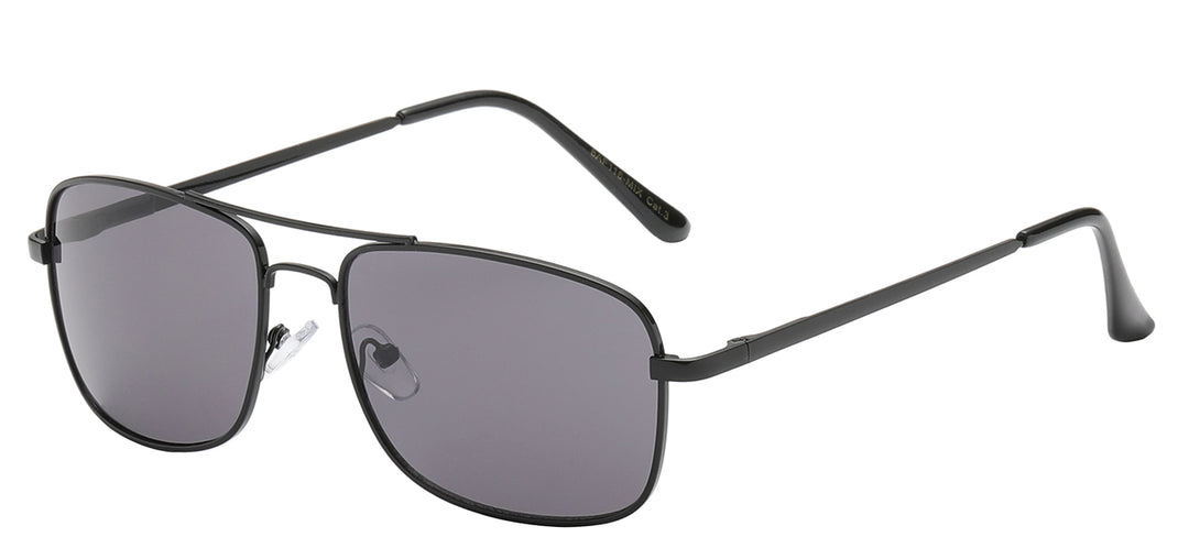 Air Force 8AF116-MIX Modern Square Aviator With Spring Temple Unisex Sunglasses