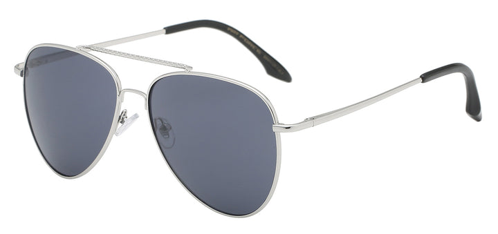 Air Force 8AV5129 Hunky Contemporary Teardrop Metallic Aviator Unisex Sunglasses