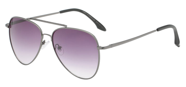 Air Force 8AV5129 Hunky Contemporary Teardrop Metallic Aviator Unisex Sunglasses