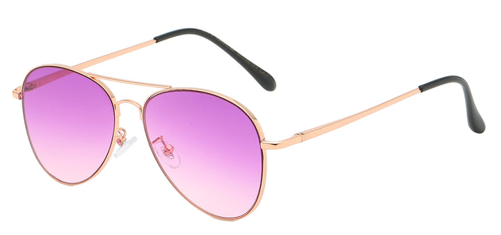 Air Force 8AV588-OCE à La Mode Ocean Lens Metallic Tear Drop Aviator Unisex Shades