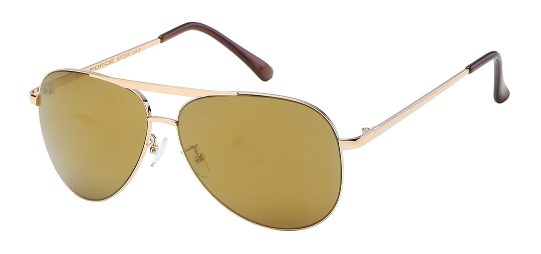 Air Force 8AV596 Contemporary Flat Metal Teardrop Aviator Unisex Sunglasses