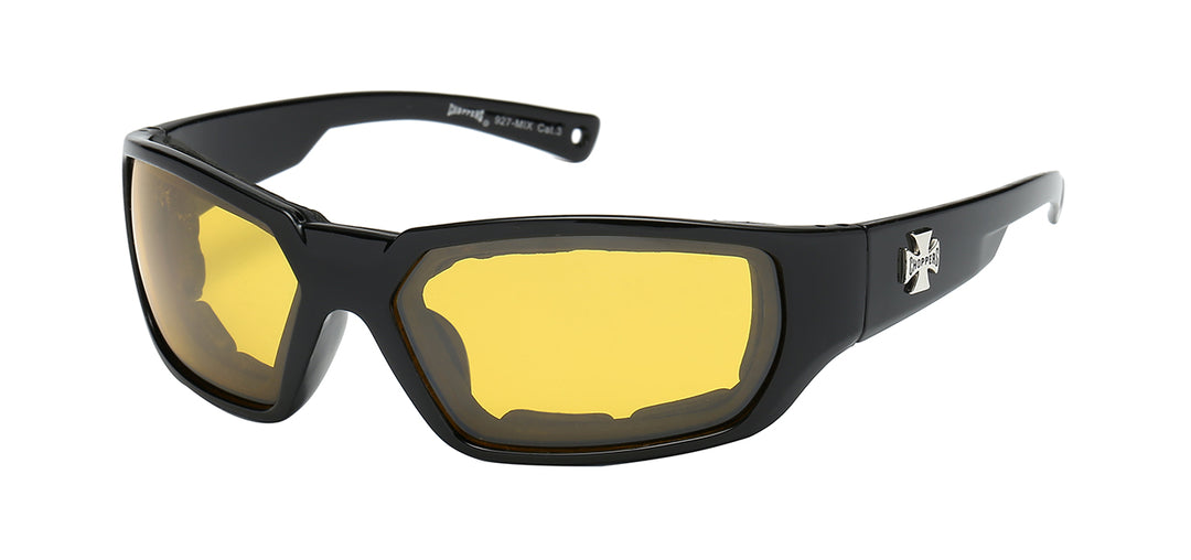 Choppers 8CP927-MIX Strong Polycarbonate Rider Frame & Lens Unisex Sunglasses