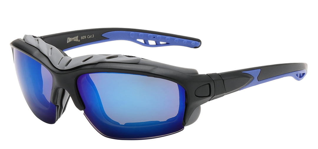 Choppers 8CP929 Comfort Fit Polycarbonate Frame and Lens Motorcycle Unisex Shades