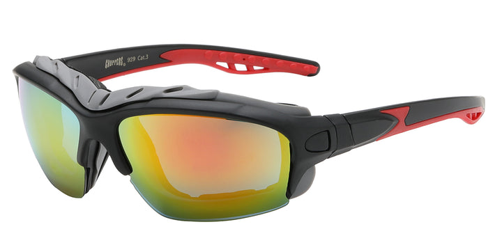 Choppers 8CP929 Comfort Fit Polycarbonate Frame and Lens Motorcycle Unisex Shades