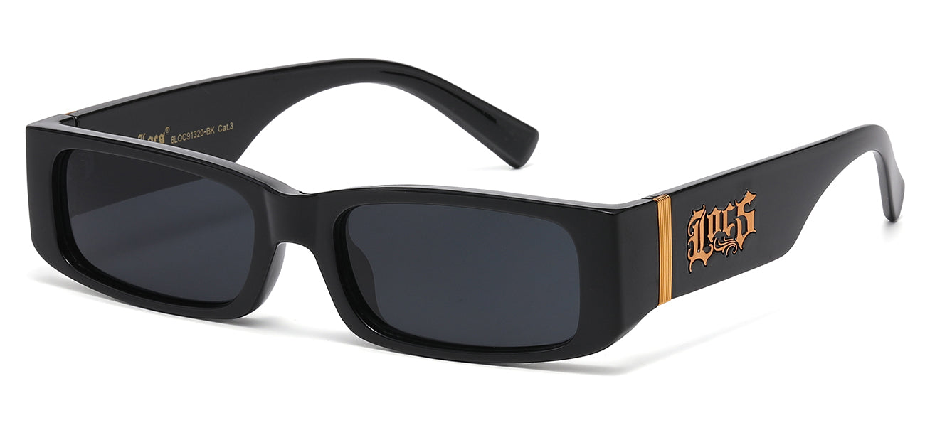 アイリッシュマン　グラデーションモックネックプルオーバー　ブラック　LSIZE Elisa Johnson - Mini Jane Gloss Black Sunglasses – NOMIA
