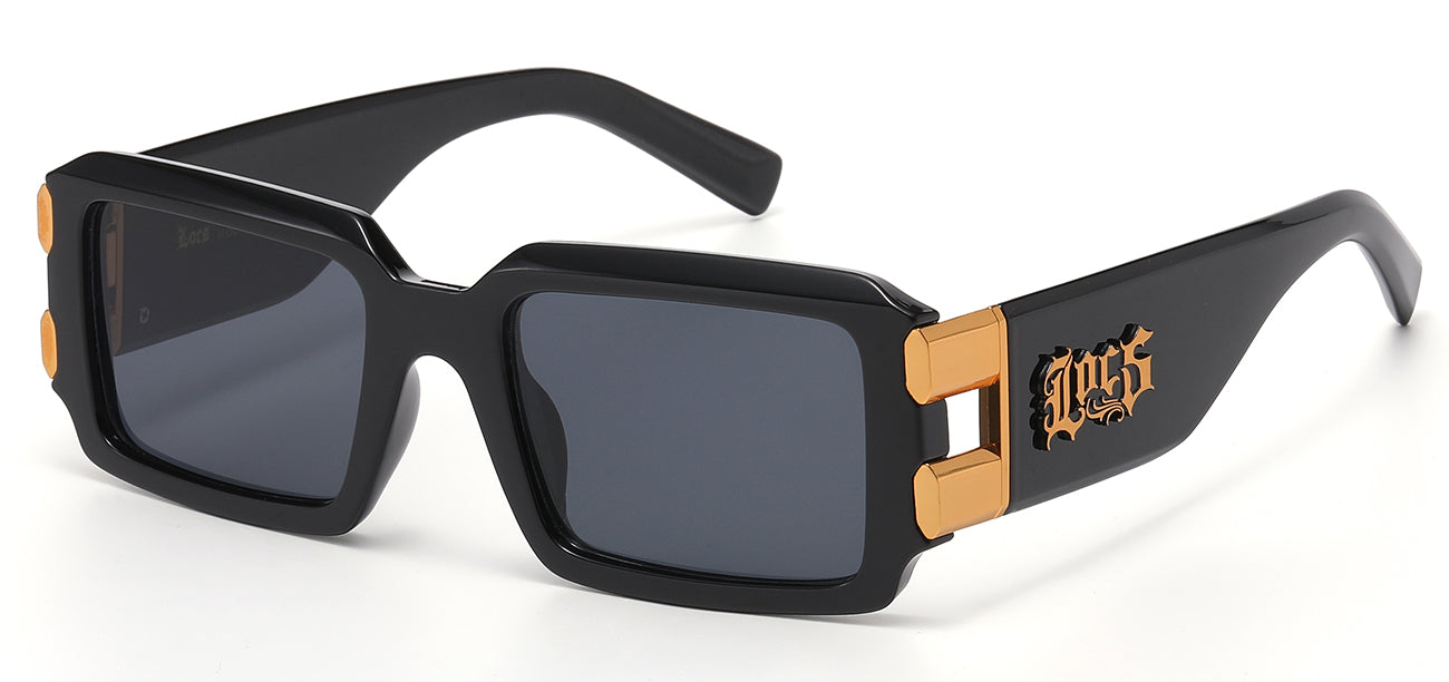 洋楽 Lavish Lo Locs 8LOC91336-BK - Locs Sunglasses Wholesale | Bulk Streetwear