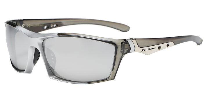 XLoop 8X2633 Magnificent Polycarbonate Square Athletic Wrap Unisex Sunglasses