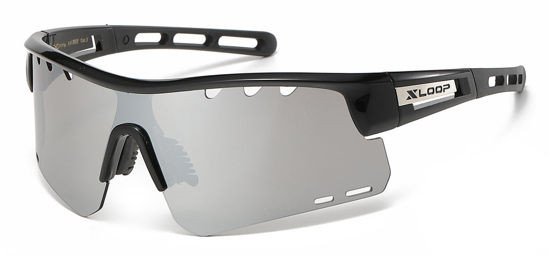 Xloop Sunglasses Shades Plastic Frames Dark Color Square Lenses