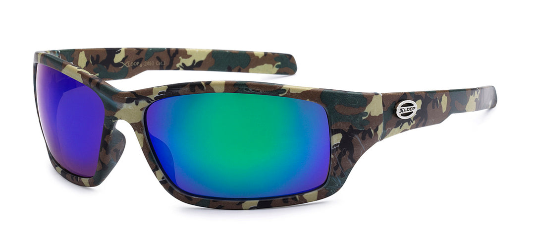 XLoop 8X2450 Camo Men's Sunglasses