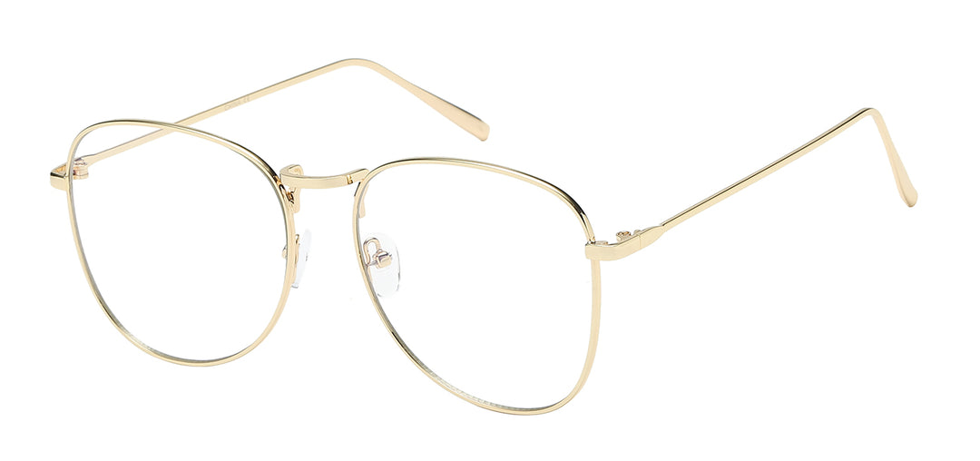 Nerd Eyewear NERD-1209 Clear Fashionable Classic Square Frame Unisex Fashion Accessory Glasses