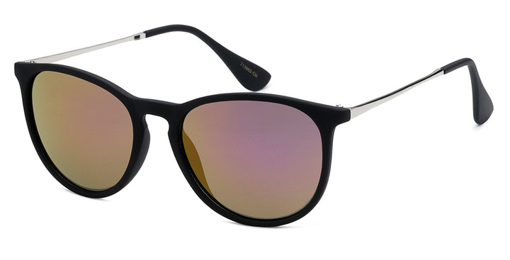 Polarized American Classic PZ-713002-CM Trending Frame with Color Mirror Women Shades