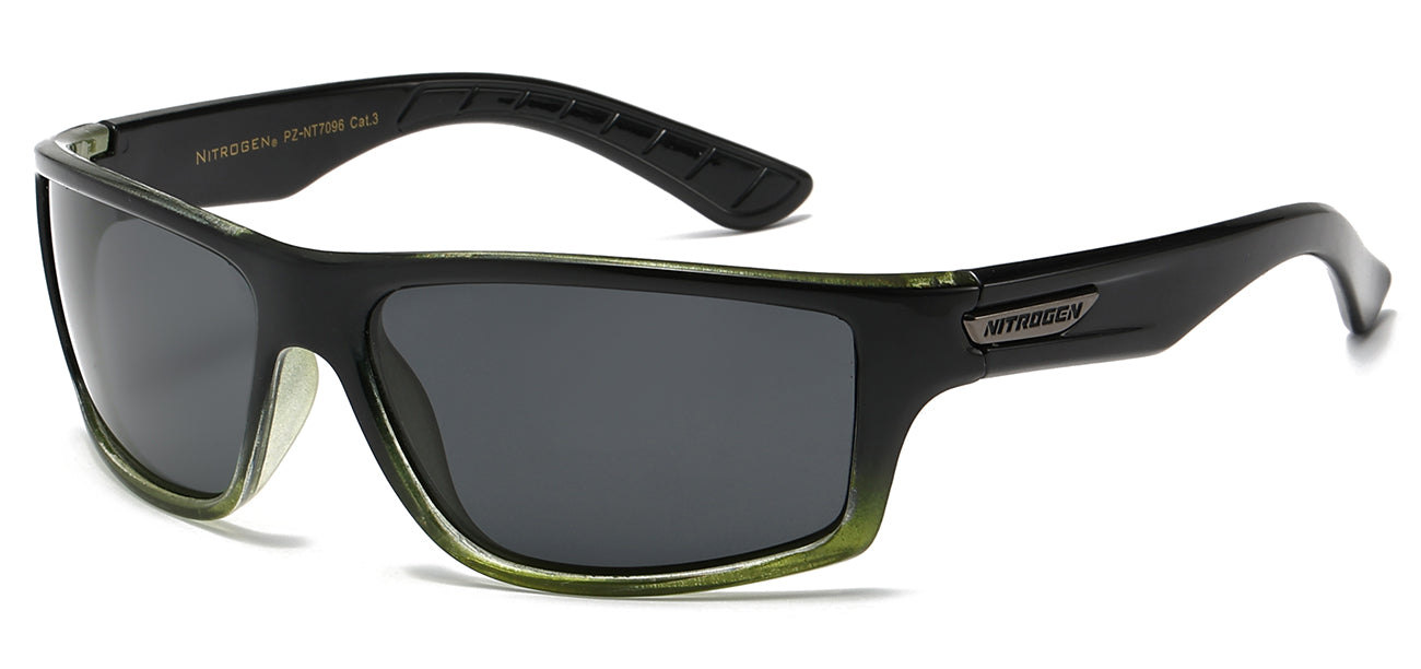 Nitrogen Polarized Wrap Around Sport Sunglasses For Men Women UV400 Sun
