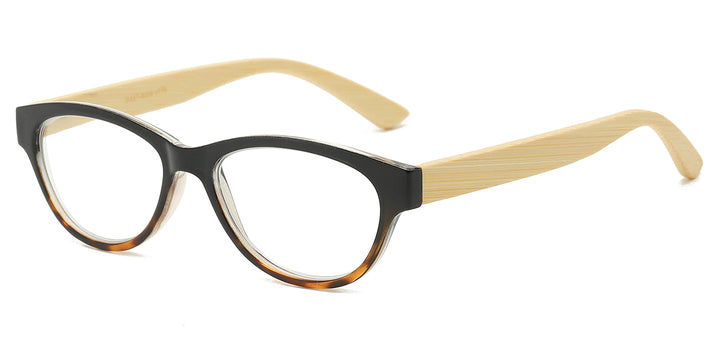 Reading Glasses R457-BAM Organic Bamboo Temple