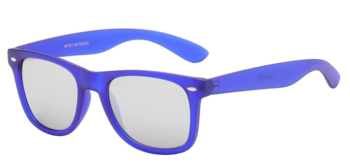 Retro Rewind WF01-MTNEON Iconic Classic Design Frosted Neon Frame Unisex Shades