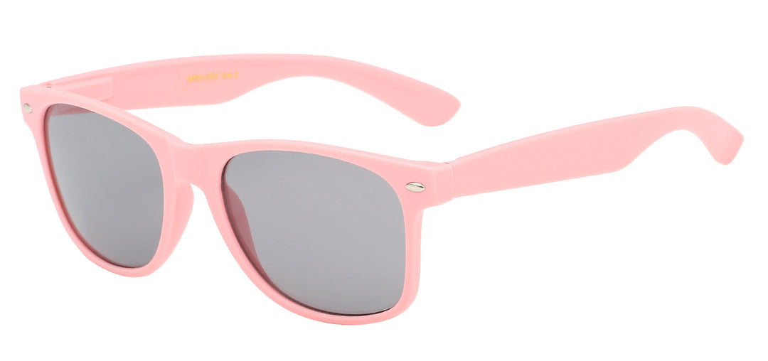 Retro Rewind WF01-PST Pastel Color Iconic Classic Square Frame Unisex Shades