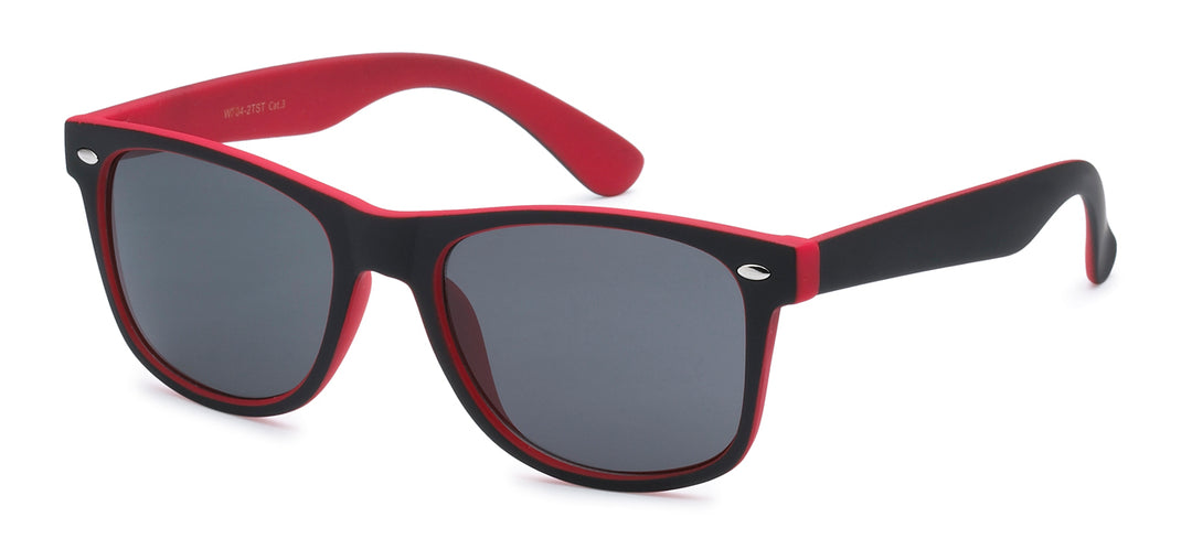 Retro Rewind WF04-2TST Smooth Texture Unisex Sunglasses