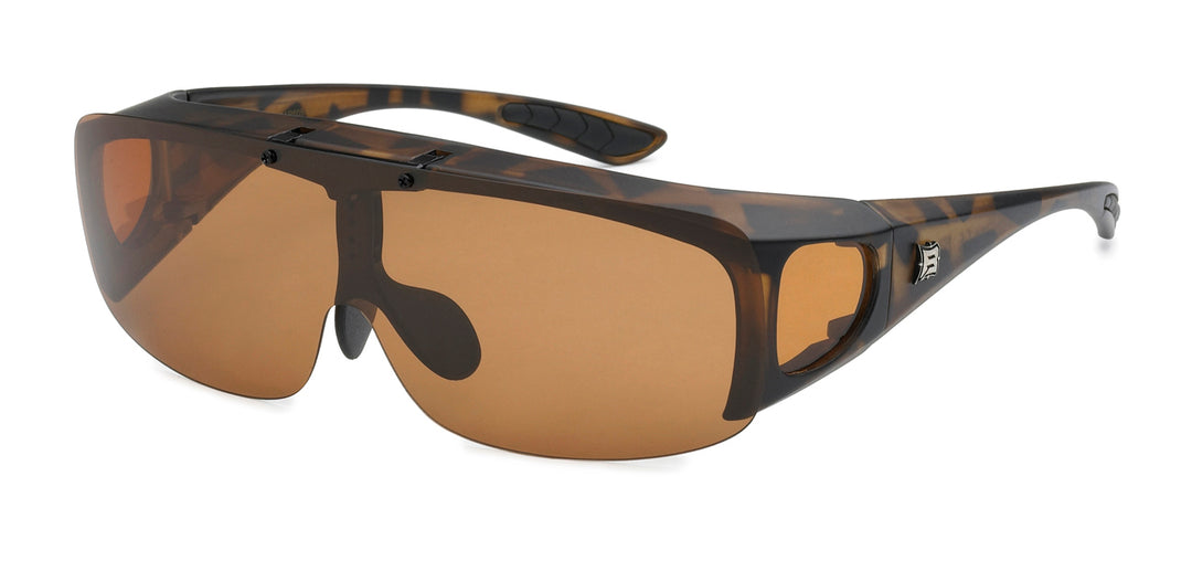 Polarized Barricade PZ-BAR605 Cover over Sunglasses