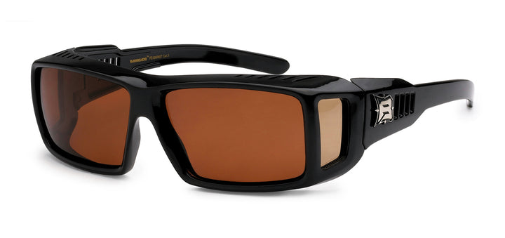 Polarized Barricade PZ-BAR607 Cover Over Sunglasses