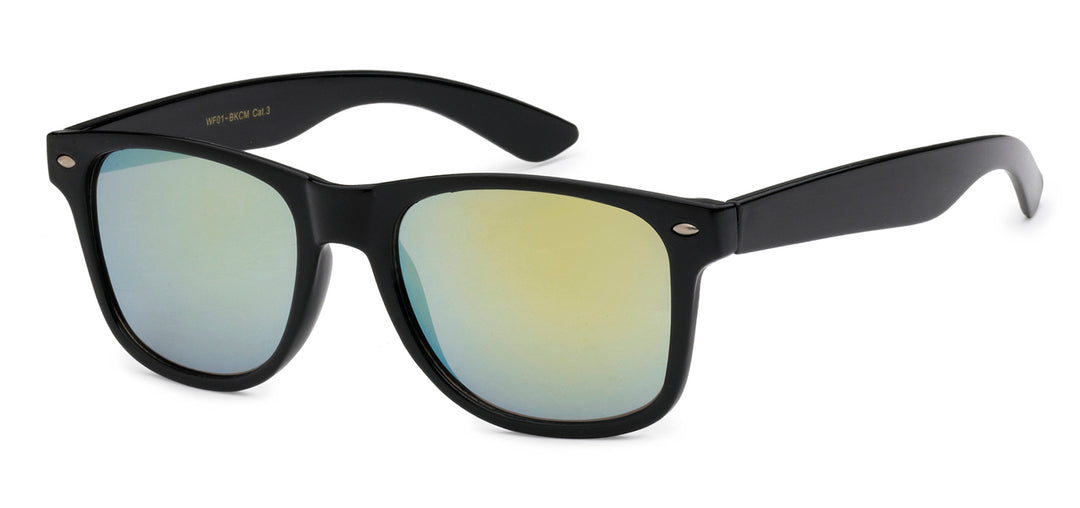 Retro Rewind WF01-BKCM Unisex Sunglasses