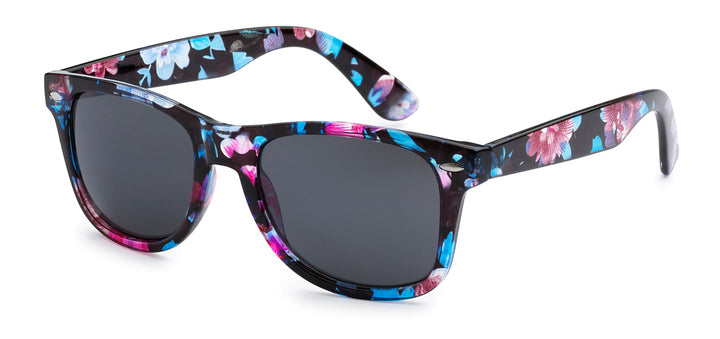 Retro Rewind WF01-FLW Floral Unisex Sunglasses