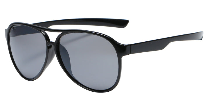 American Classic 712071 Classy Casual Polymer Tear Drop Aviator Unisex Sunglasses