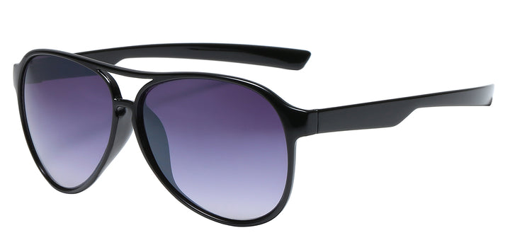 American Classic 712071 Classy Casual Polymer Tear Drop Aviator Unisex Sunglasses