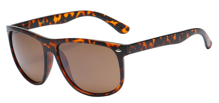 American Classic 712073 Stylish Casual Polymer Fashion Wrap Unisex Sunglasses
