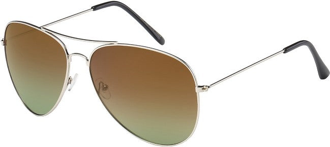 Air Force 8AF106-OCE Large Classic Aviator with Curved Frame and Ocean Lens Unisex Sunglasses