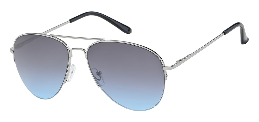 Air Force 8AF110-OCE Semi Rimless Aviator Frame with Spring Temple and Ocean Lens