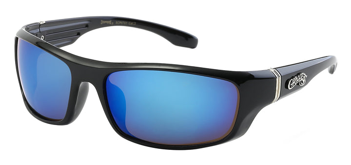 Choppers 8CP6701 Contour and Casual Poly Carbonate Frame & Lens Unisex Motorcycle Sunglasses