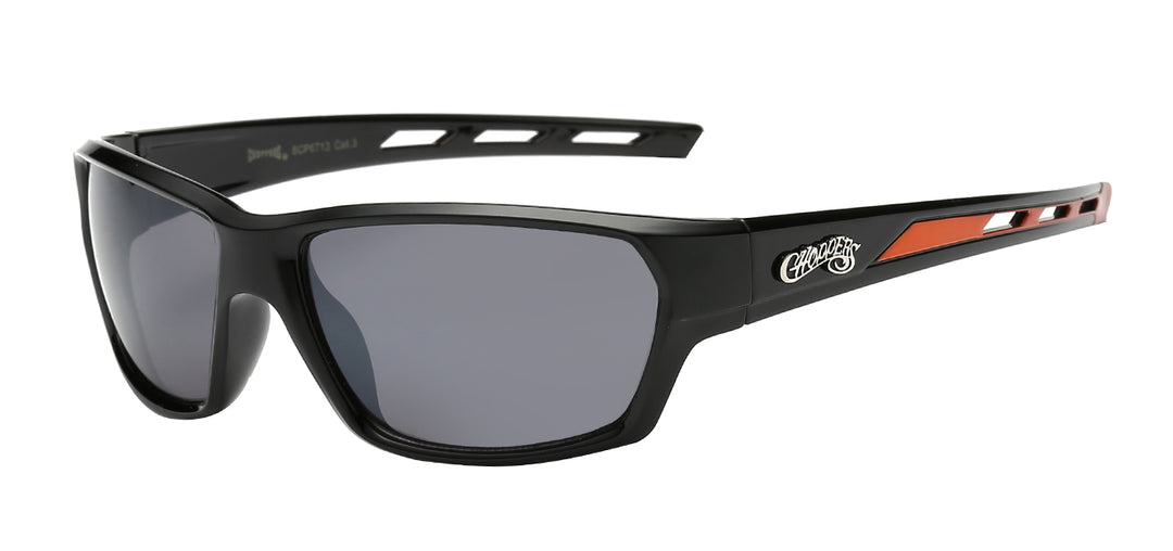 Choppers 8CP6713 Performance Polycarbonate Wrap Unisex Sunglasses