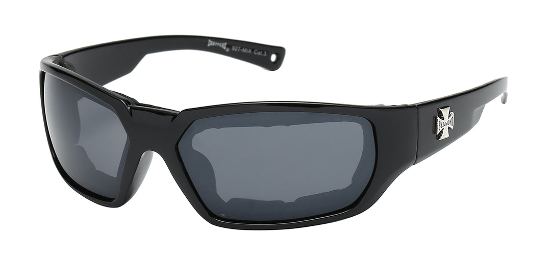 Choppers 8CP927-MIX Strong Polycarbonate Rider Frame & Lens Unisex Sunglasses