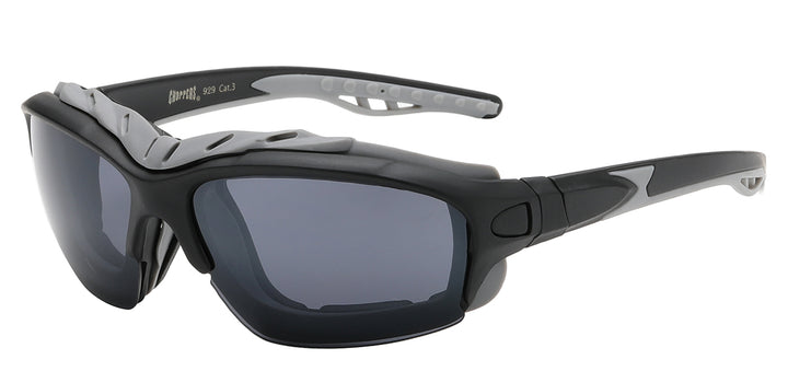 Choppers 8CP929 Comfort Fit Polycarbonate Frame and Lens Motorcycle Unisex Shades